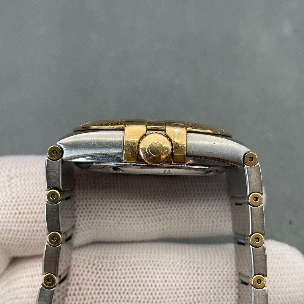 Omega Constellation 123.20.38.21.08.001 automatic stainless steel 18k yellow gold two tone watch only