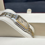 Cartier Santos Panthere vintage quartz watch 26.7mmX26.7mm fits wrist 162mm watch only