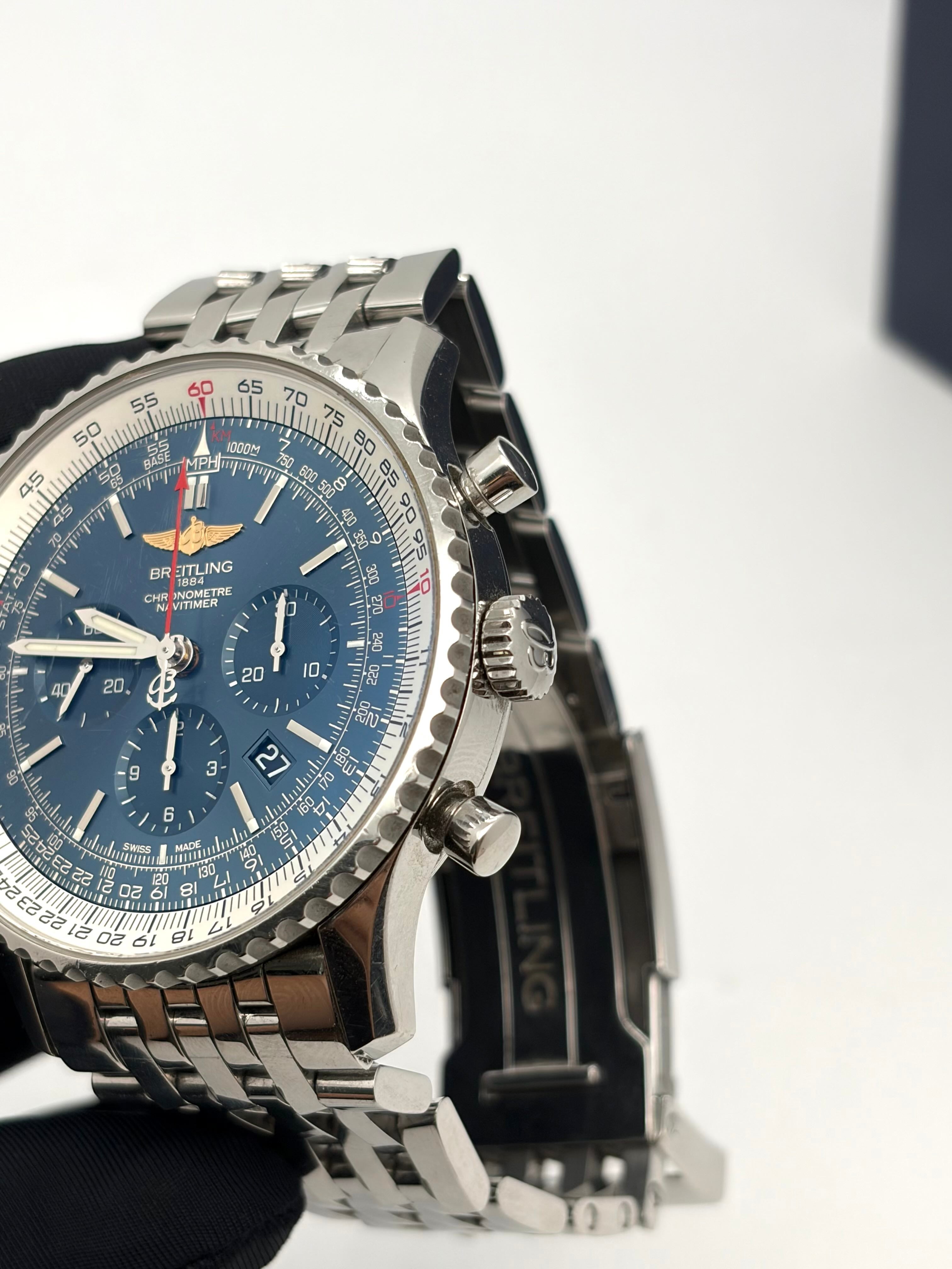 Breitling Navitimer AB0127211C2X1 2020 full set accessories as shown in pictures