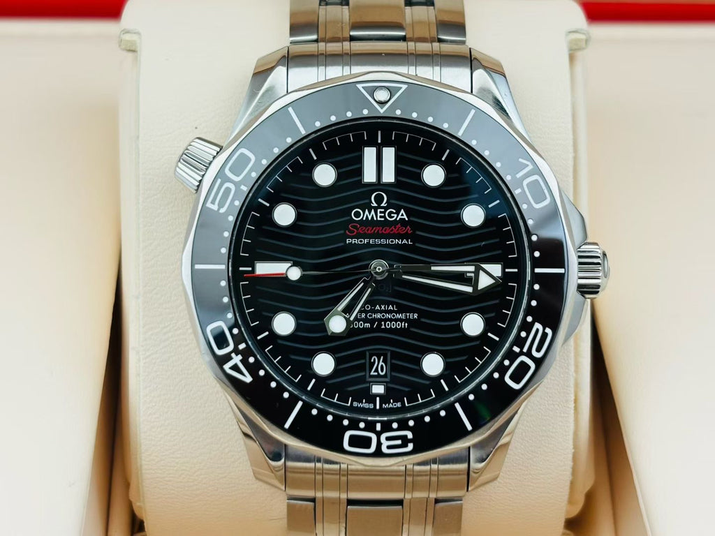 Omega Seamaster 210.30.42.20.01.001 warranty card dated 2023