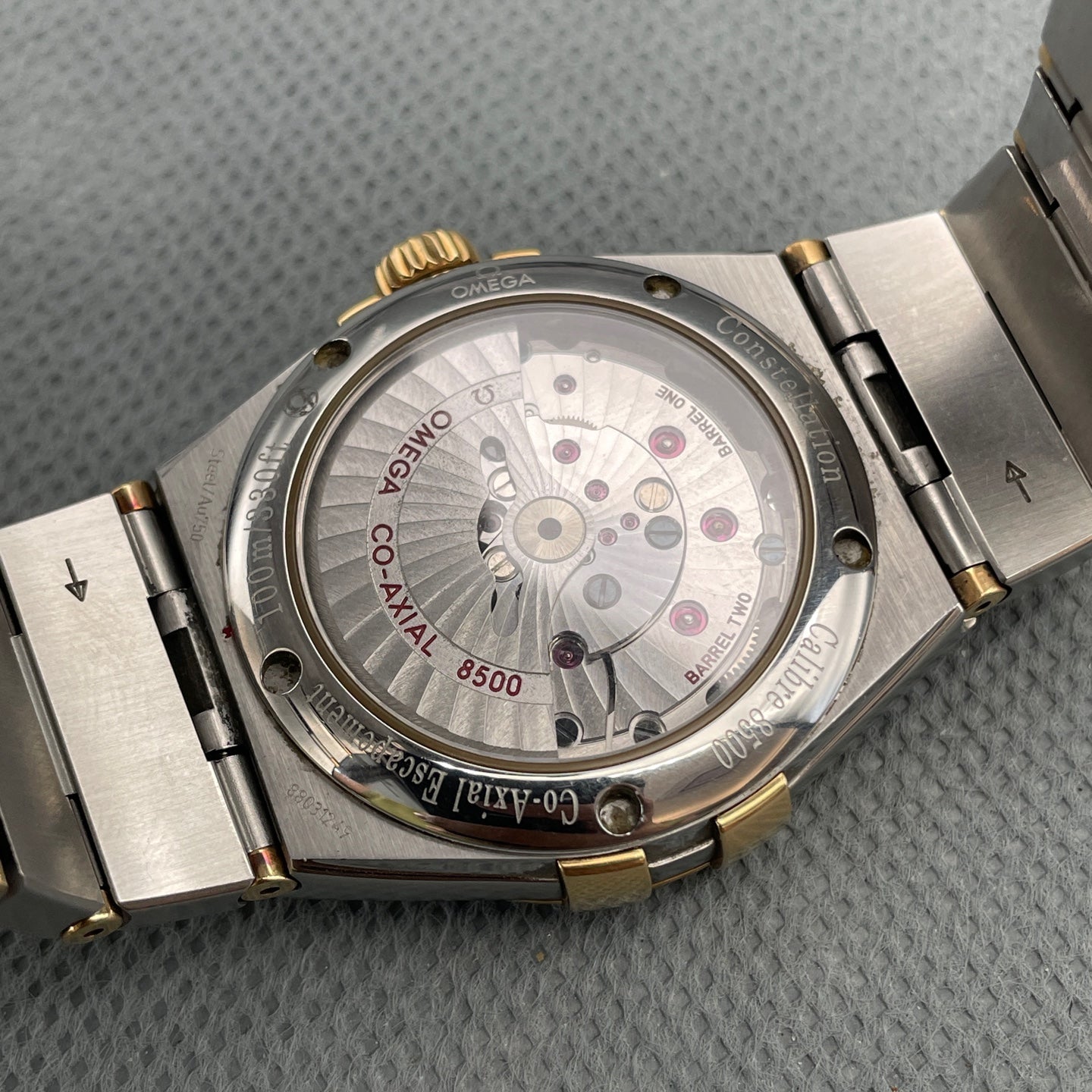 Omega Constellation 123.20.38.21.08.001 automatic stainless steel 18k yellow gold two tone watch only