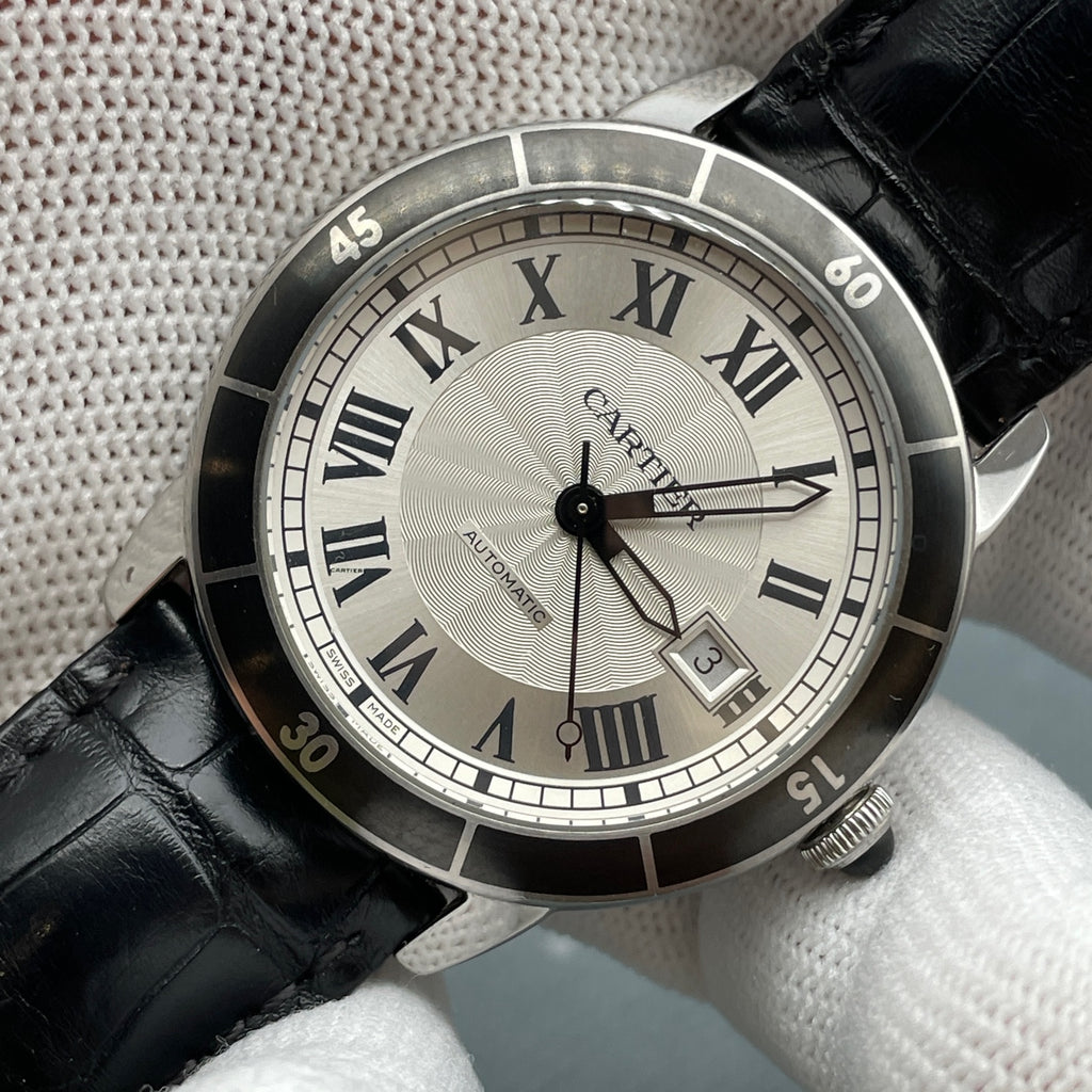 Cartier Ronde De Cartier WSRN0002 automatic stainless steel 42mm watch only