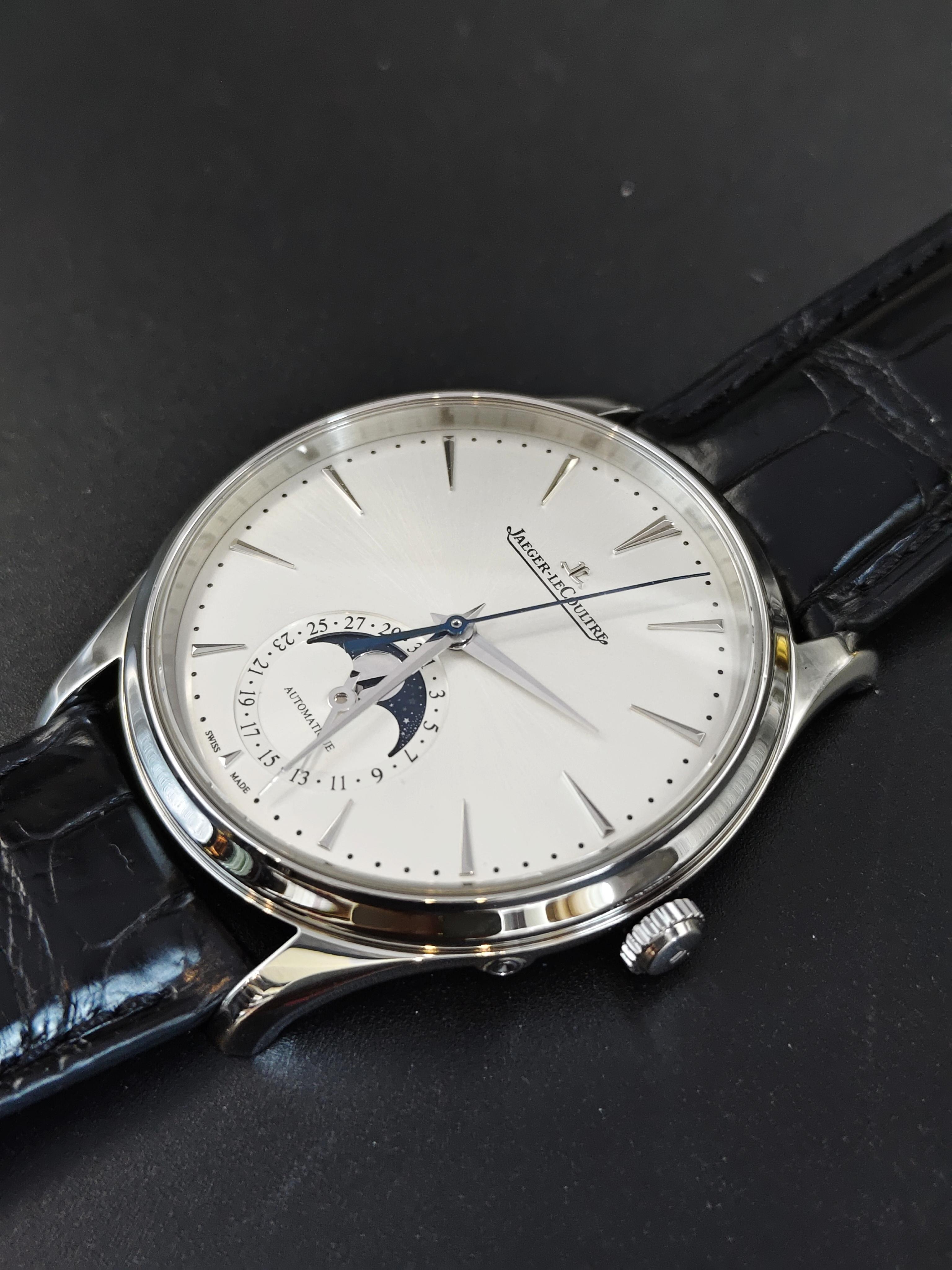 Jaeger LeCoultre Master Ultra Thin Q1368430 full set manufactured in 2022 warranty extended to 2030