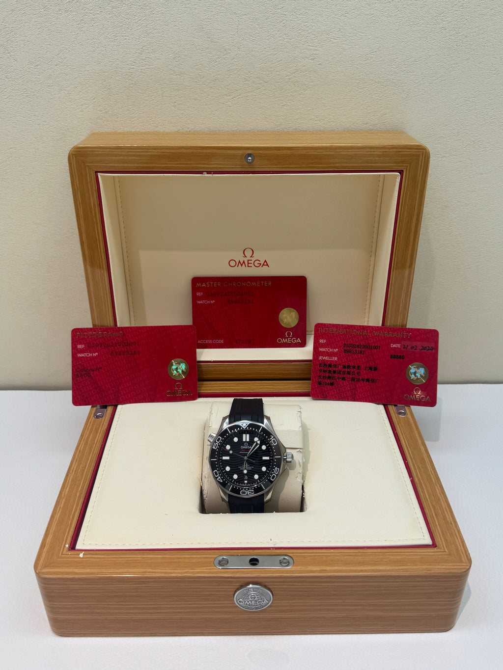 Omega Seamaster 210.32.42.20.01.001 2024 full set