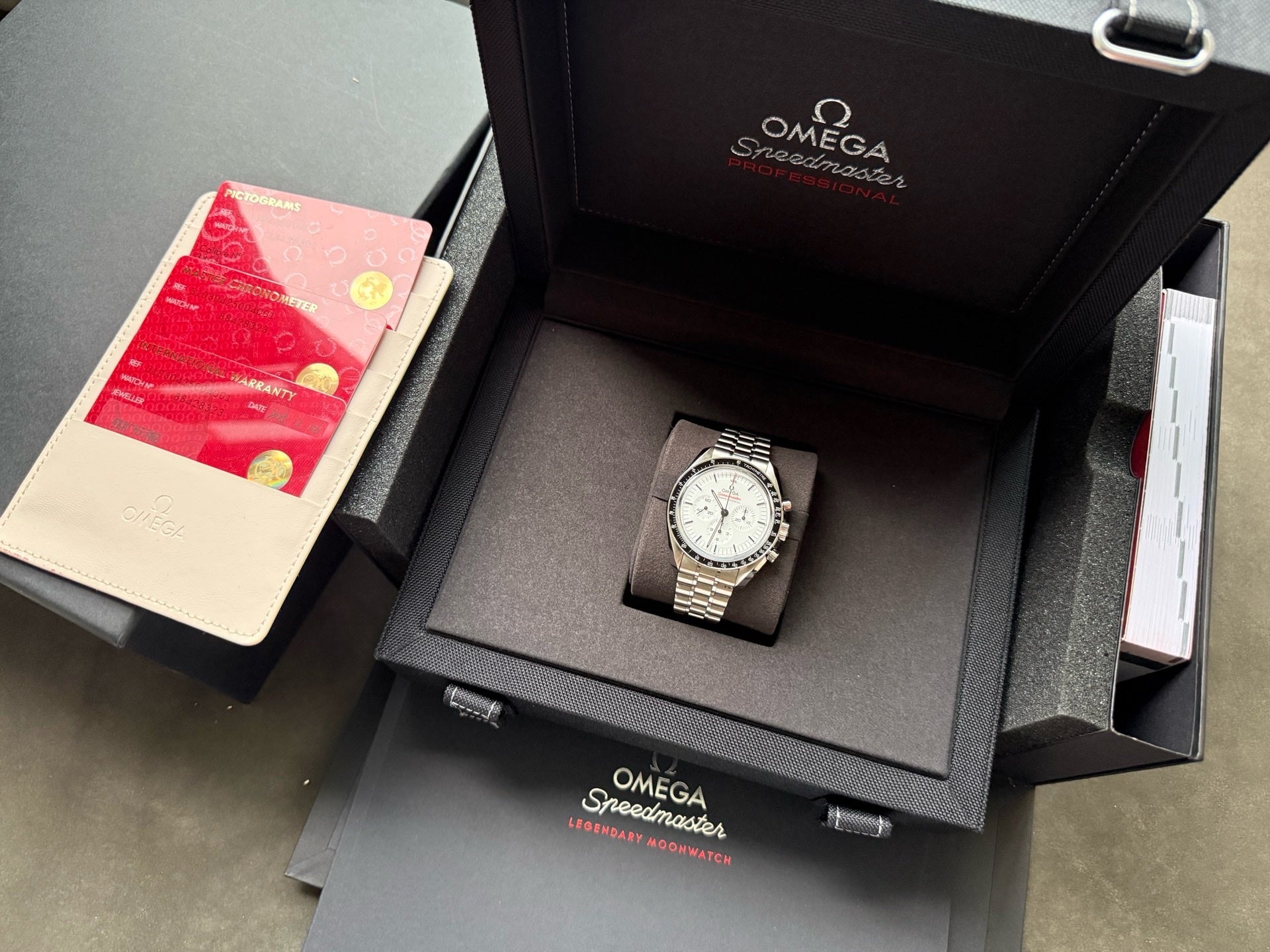 Omega Speedmaster 310.30.42.50.04.001 42mm 2025 Full Set Full Links