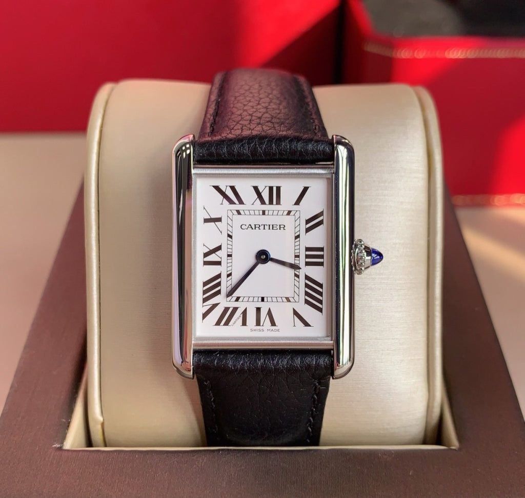 Cartier Tank Must WSTA0041 quartz stainless steel large size 2023 full set