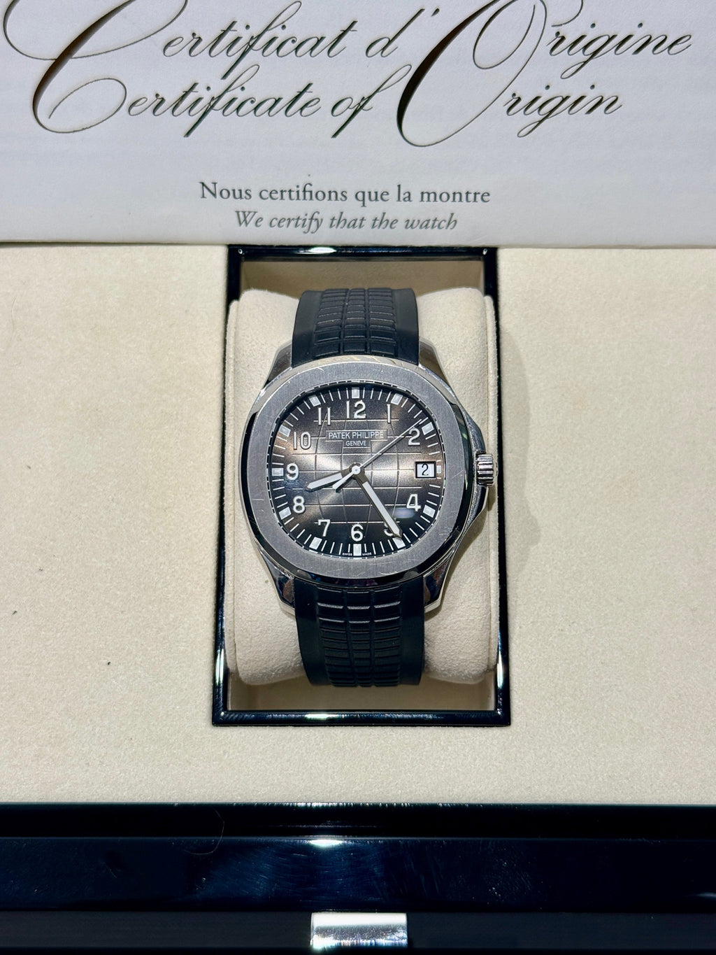 Patek Philippe Aquanaut 5167A-001 full set 2019