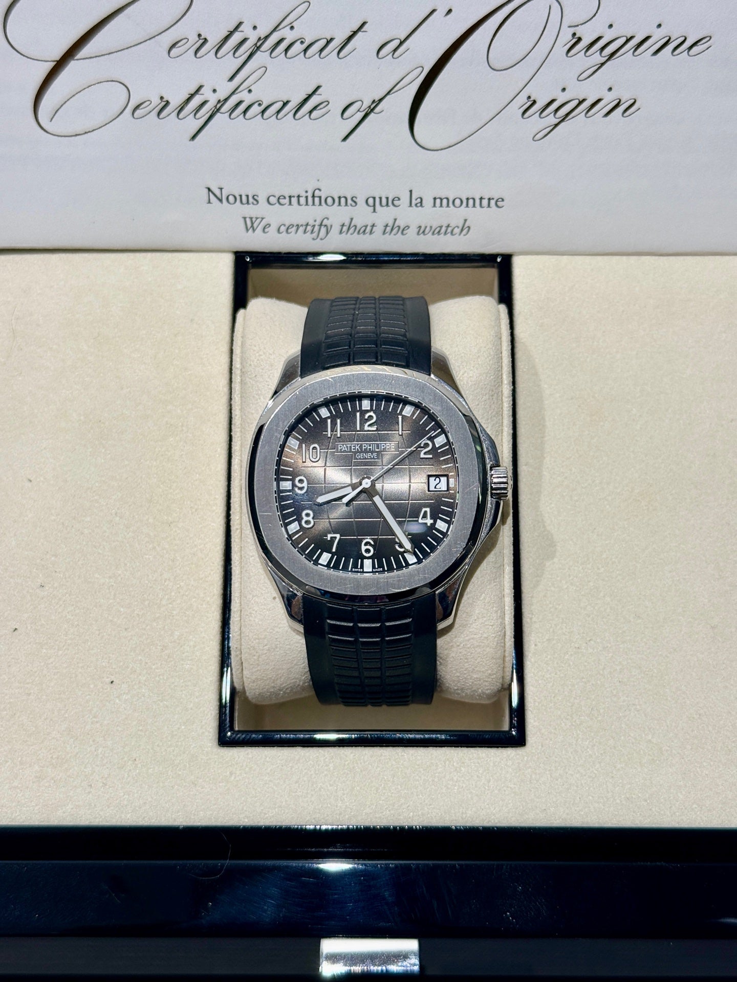 Patek Philippe Aquanaut 5167A-001 full set 2019