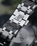 Audemars Piguet Royal Oak Ref. 26331ST white panda dial automatic mechanical 41mm watch only