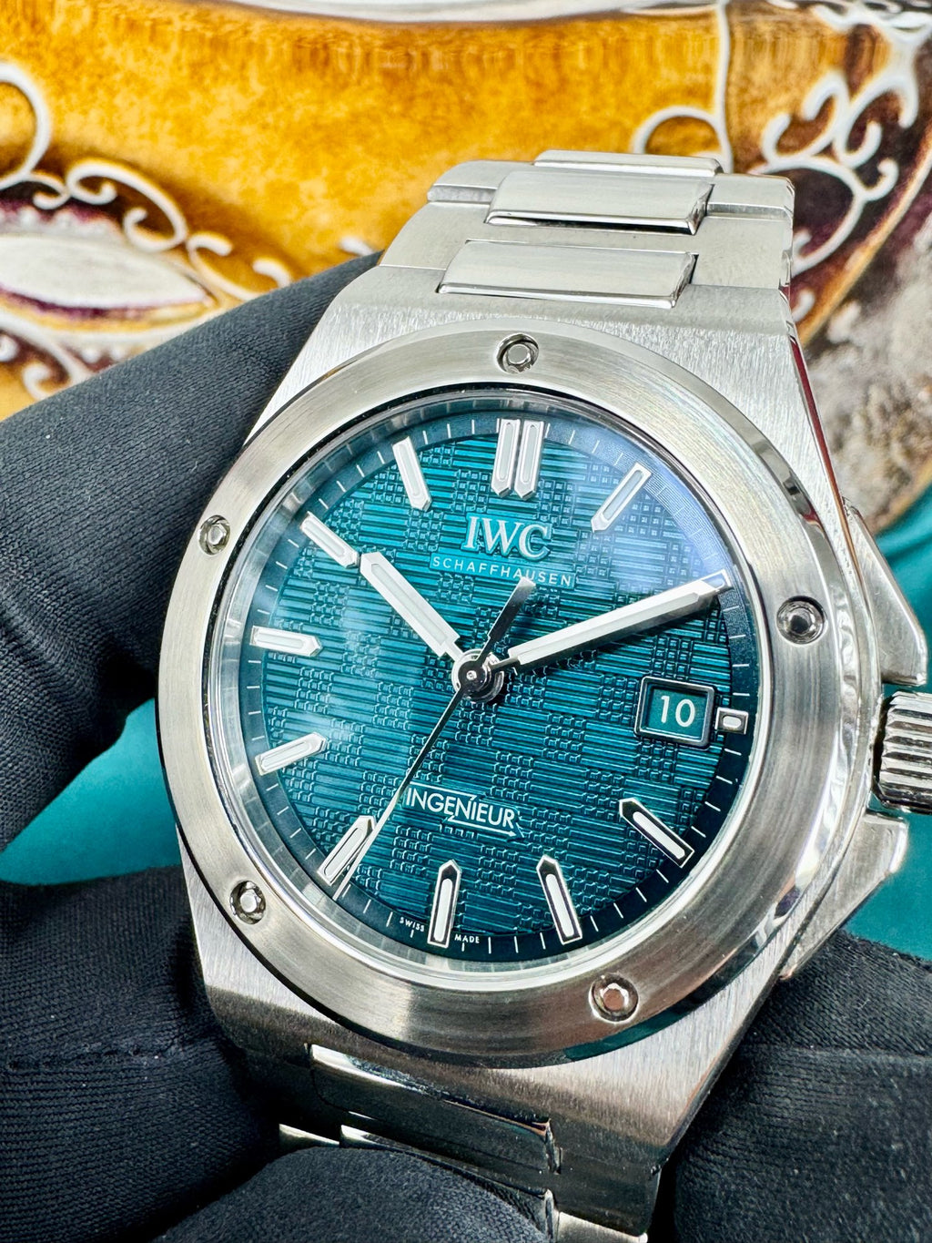 IWC Engineer IW328903 Peacock Green Disk 2024 Complete Set