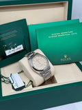 Rolex Oyster Perpetual Ref. M126000-0012 automatic perpetual mechanical movement Oystersteel 36mm full set 2025