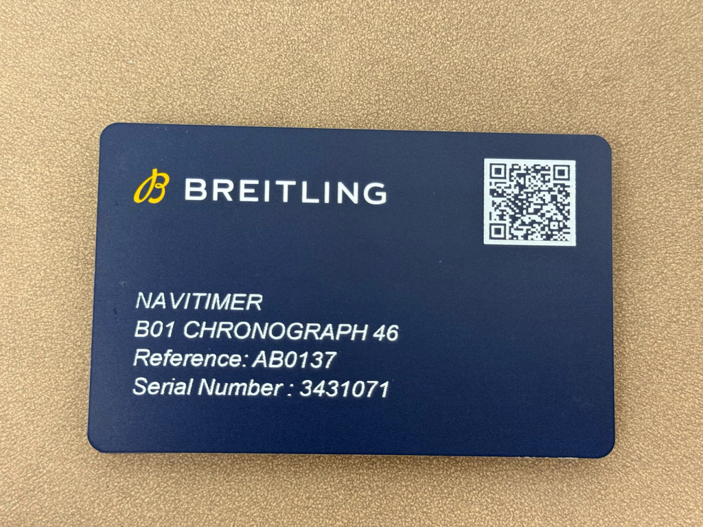 Breitling Navitimer AB0137211B1A1 2025 full set