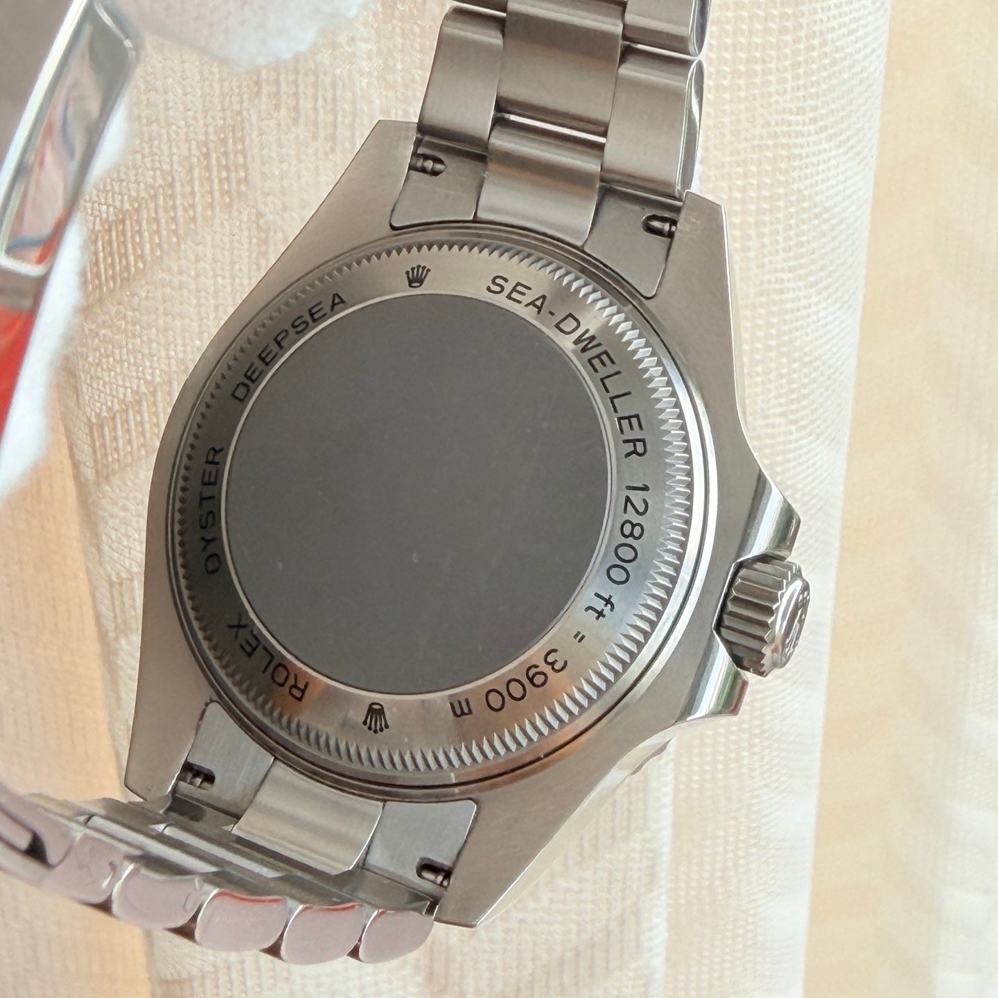 Rolex Sea-Dweller 116660 accessories 2012 warranty card