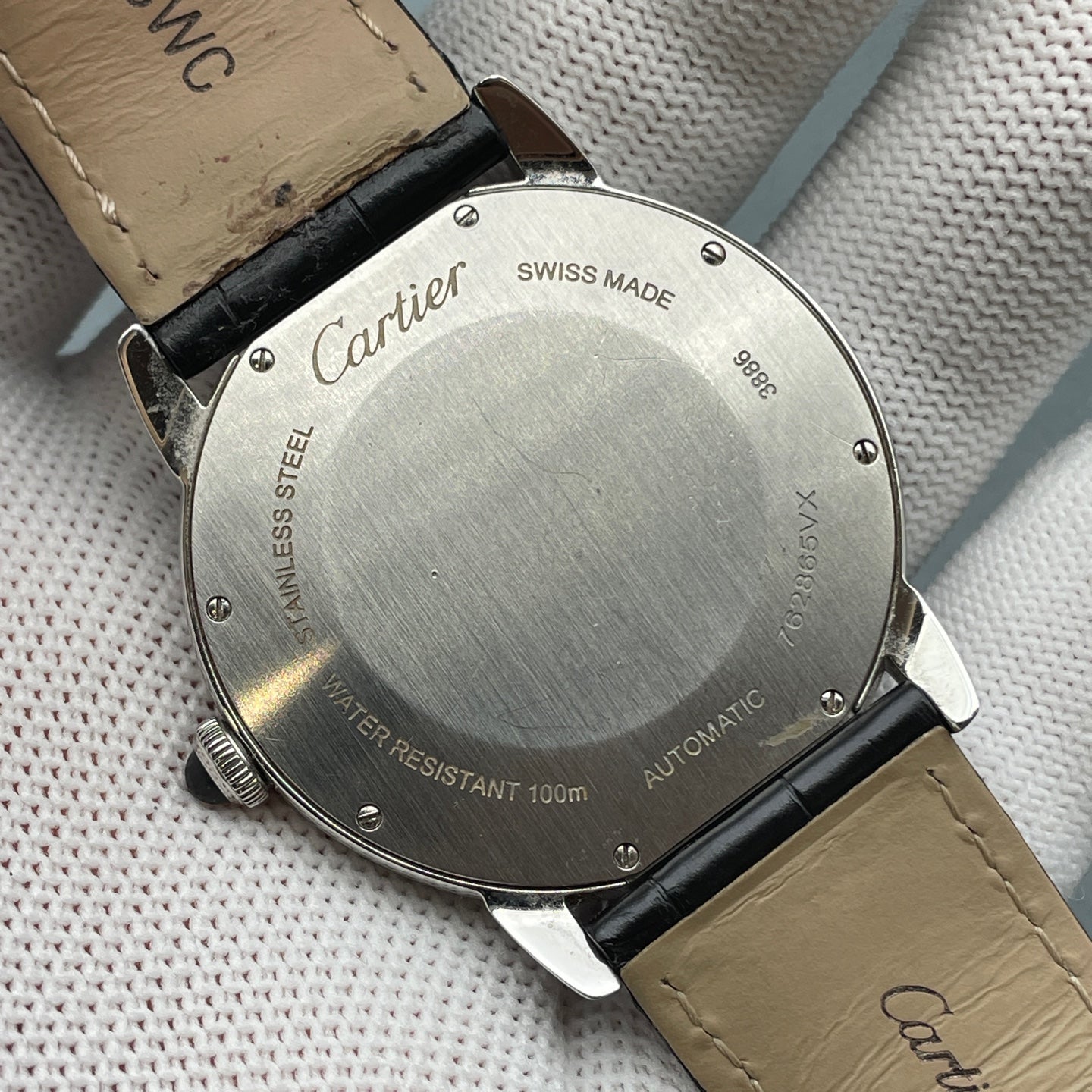 Cartier Ronde De Cartier WSRN0002 automatic stainless steel 42mm watch only