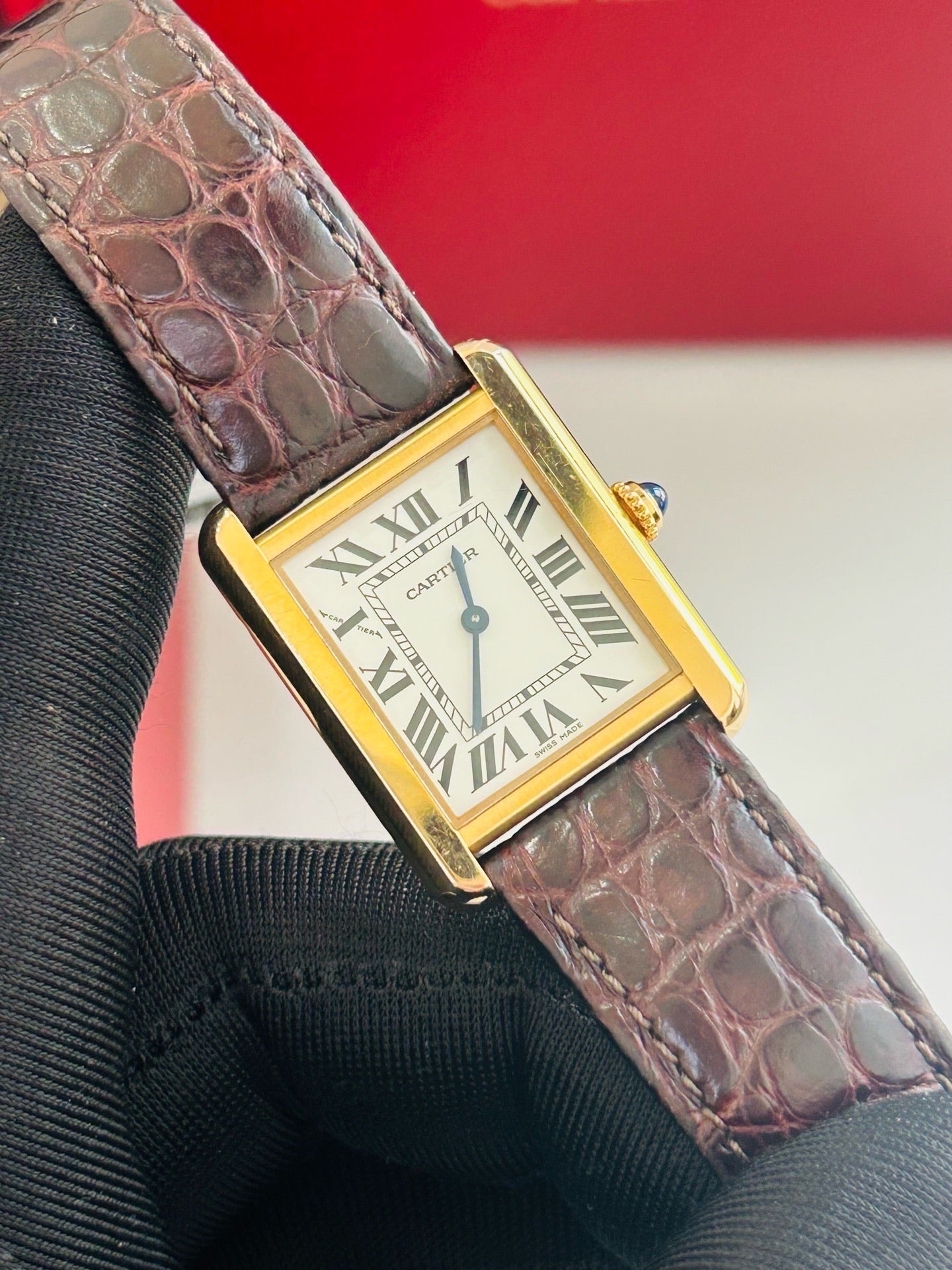 Cartier Tank W5200024, 2019 full set