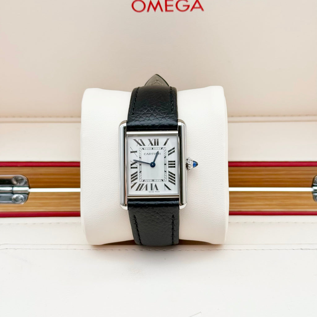 Cartier Tank Must SolarBeat™ WSTA0120 quartz 33.7 x 25.5 full set 2025 extended warranty until 2033