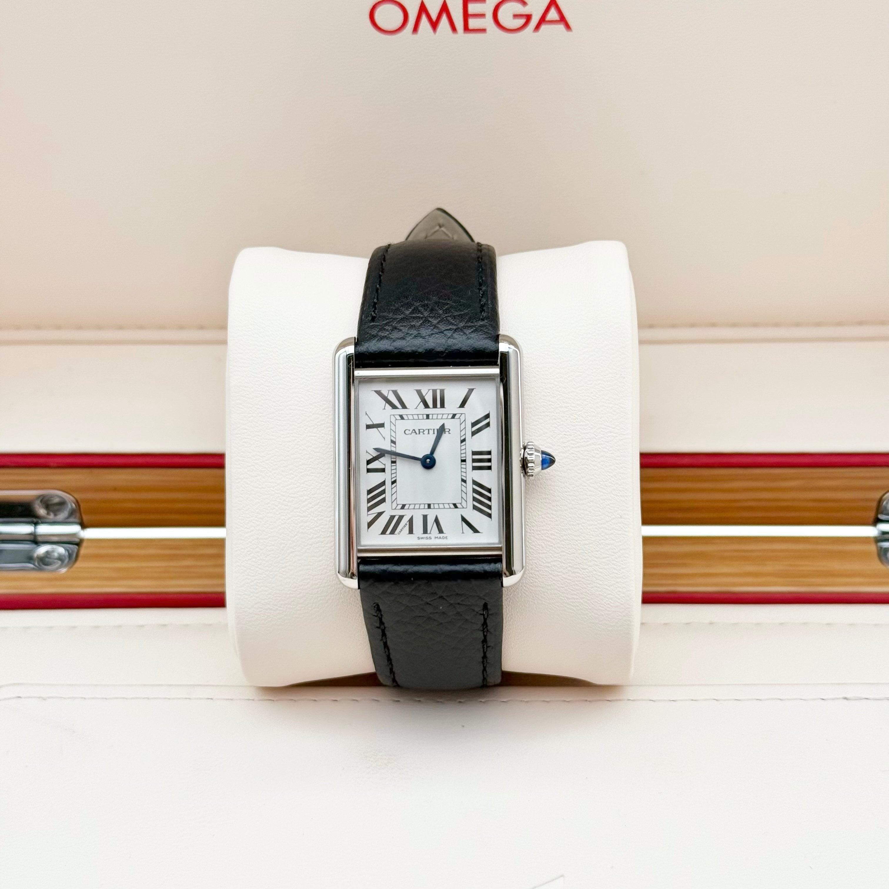 Cartier Tank Must SolarBeat™ WSTA0120 quartz 33.7 x 25.5 full set 2025 extended warranty until 2033