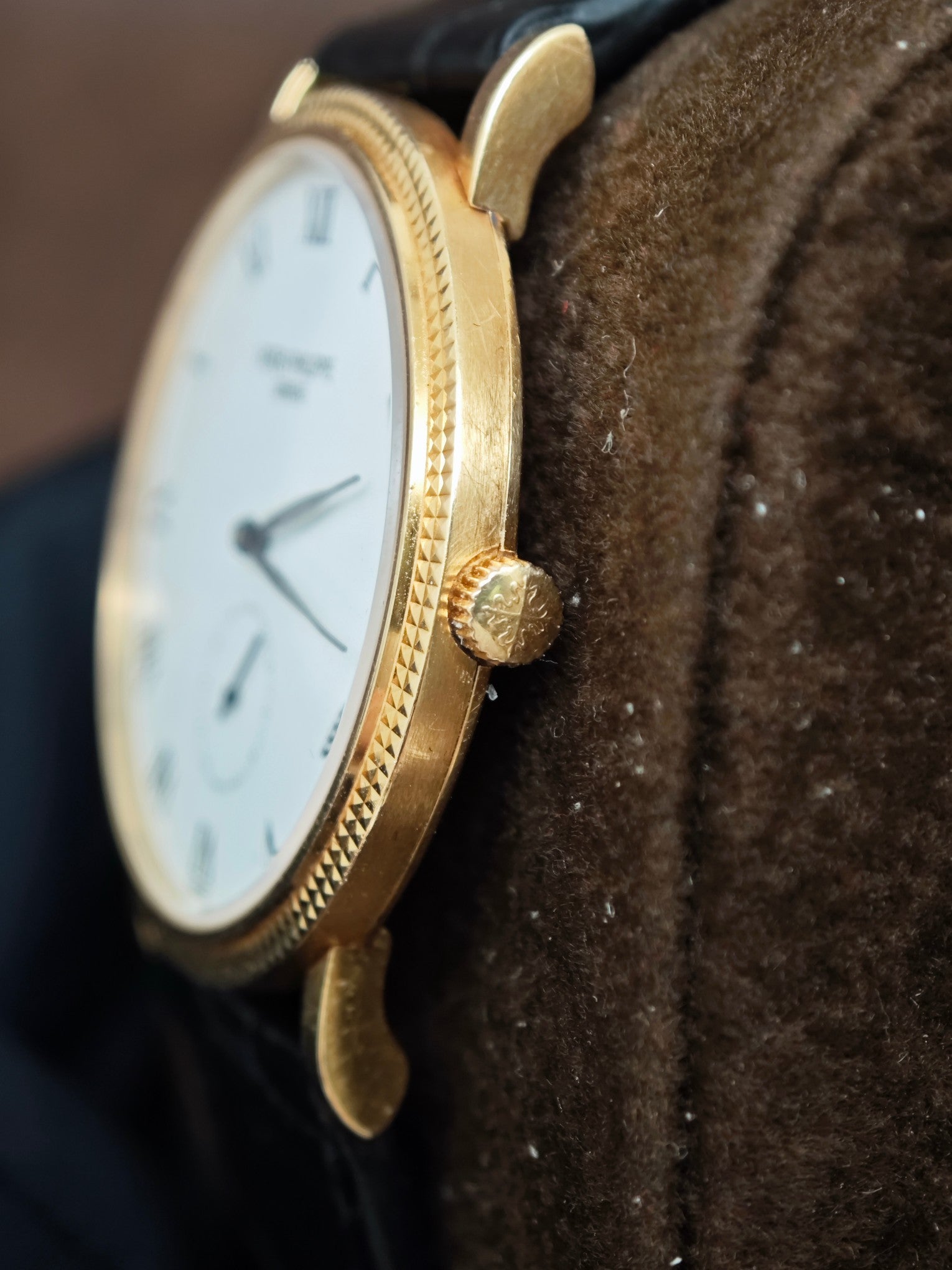 Patek Philippe 3919J Calatrava vintage small seconds yellow gold 33mm watch only