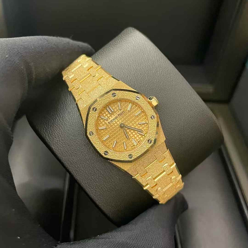 Audemars Piguet Royal Oak 67630BA.GG.1312BA.01-B quartz 18k yellow gold 2026 full set