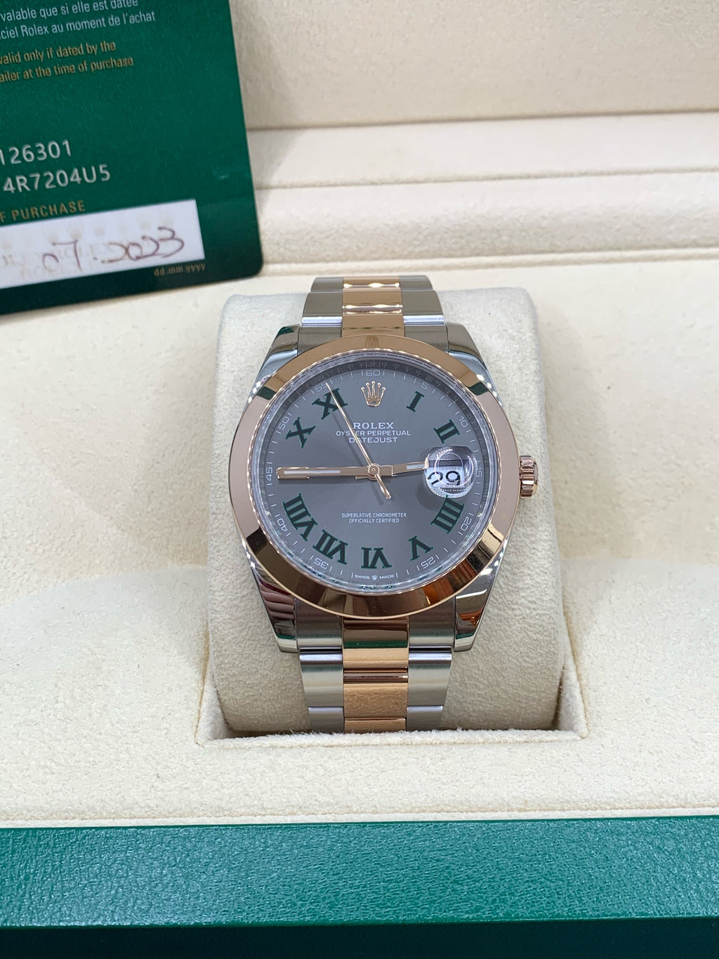 Rolex Datejust m126301-0015 41mm 2023 full set full