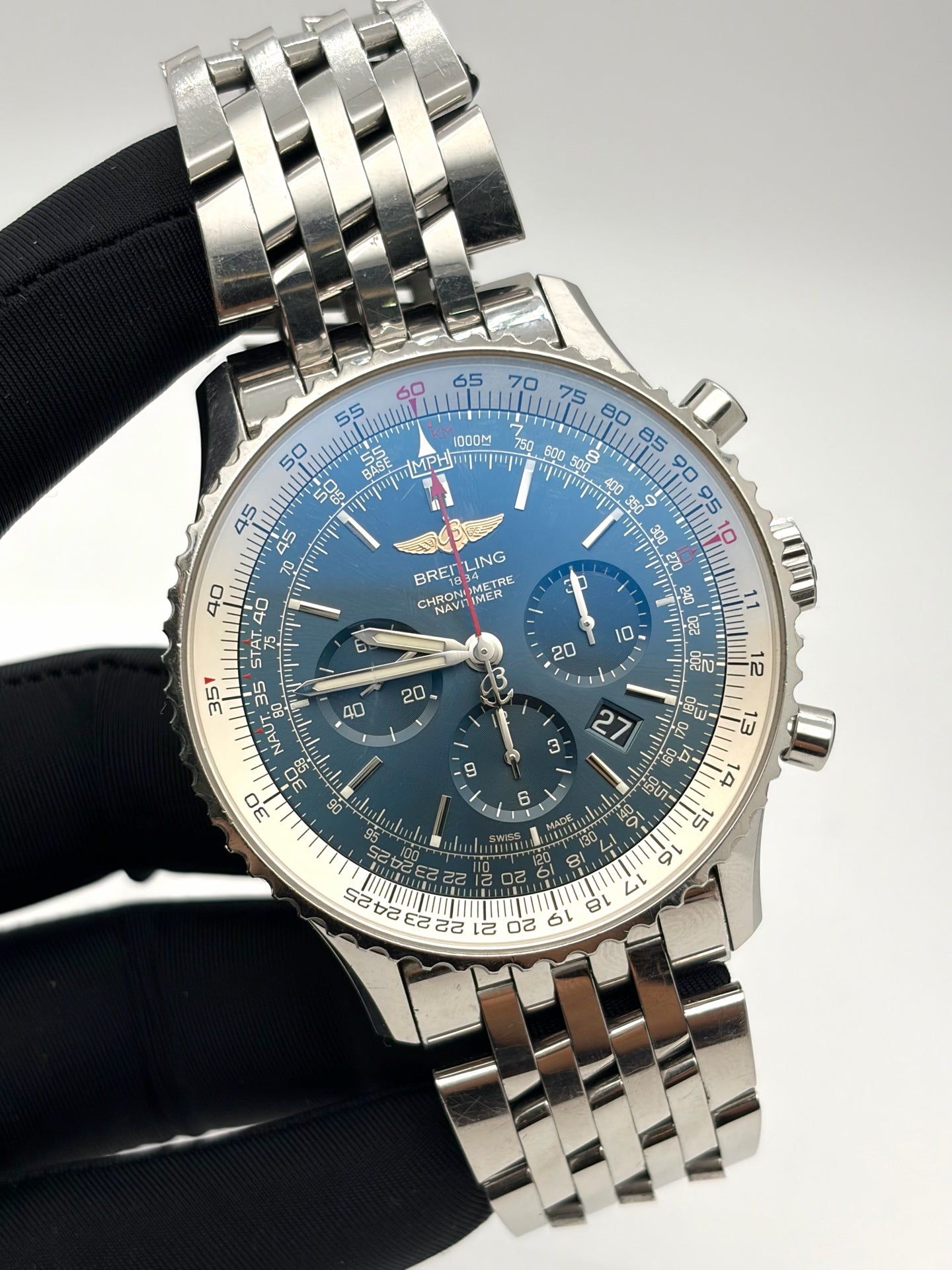 Breitling Navitimer AB0127211C2X1 2020 full set accessories as shown in pictures