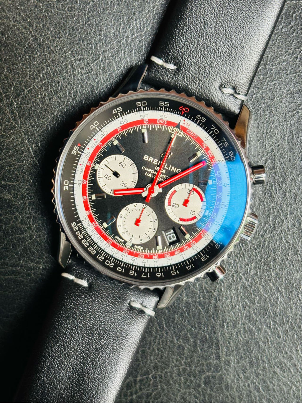 Breitling Navitimer Swiss Air special edition 2021 full set official warranty extended to 2026