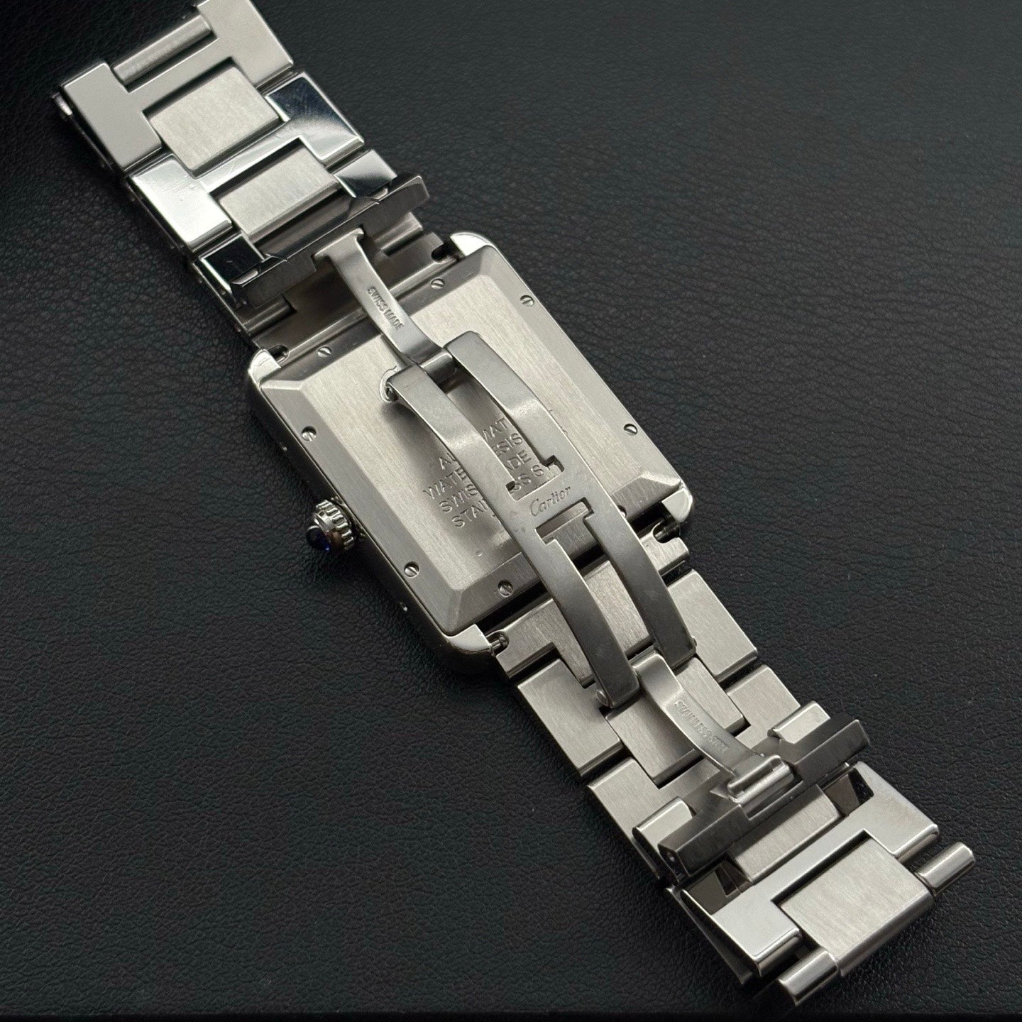 Cartier Tank Solo XL Ref. W5200028 automatic mechanical stainless steel 31x40.85mm