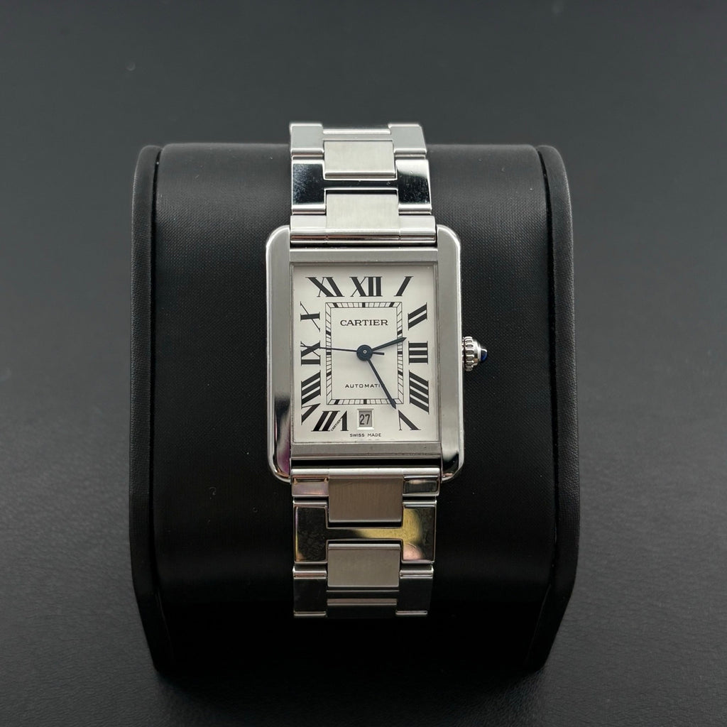 Cartier Tank Solo XL Ref. W5200028 automatic mechanical stainless steel 31x40.85mm