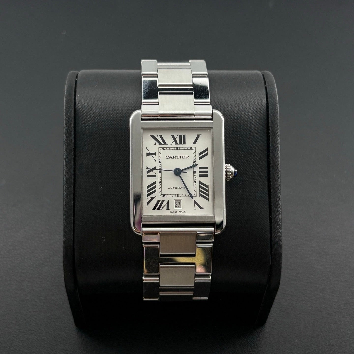 Cartier Tank Solo XL Ref. W5200028 automatic mechanical stainless steel 31x40.85mm