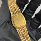 Vintage Audemars Piguet yellow gold Cobra early version with diamond-set hands and markers