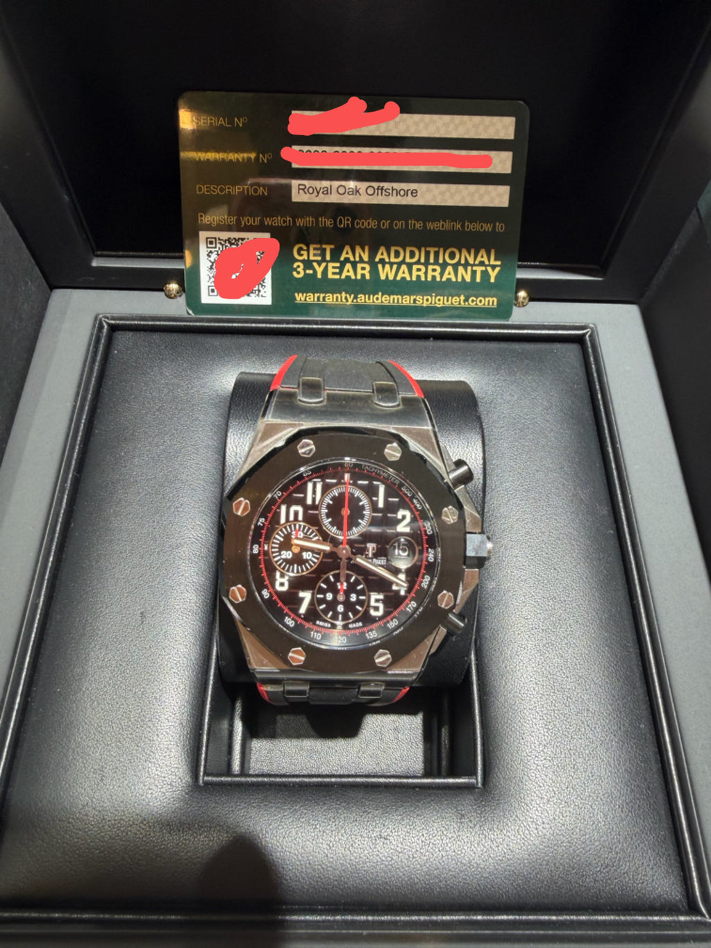 Audemars Piguet Royal Oak Offshore Ref. 26470SO.OO.A002CA.01 vampire 2020 full set