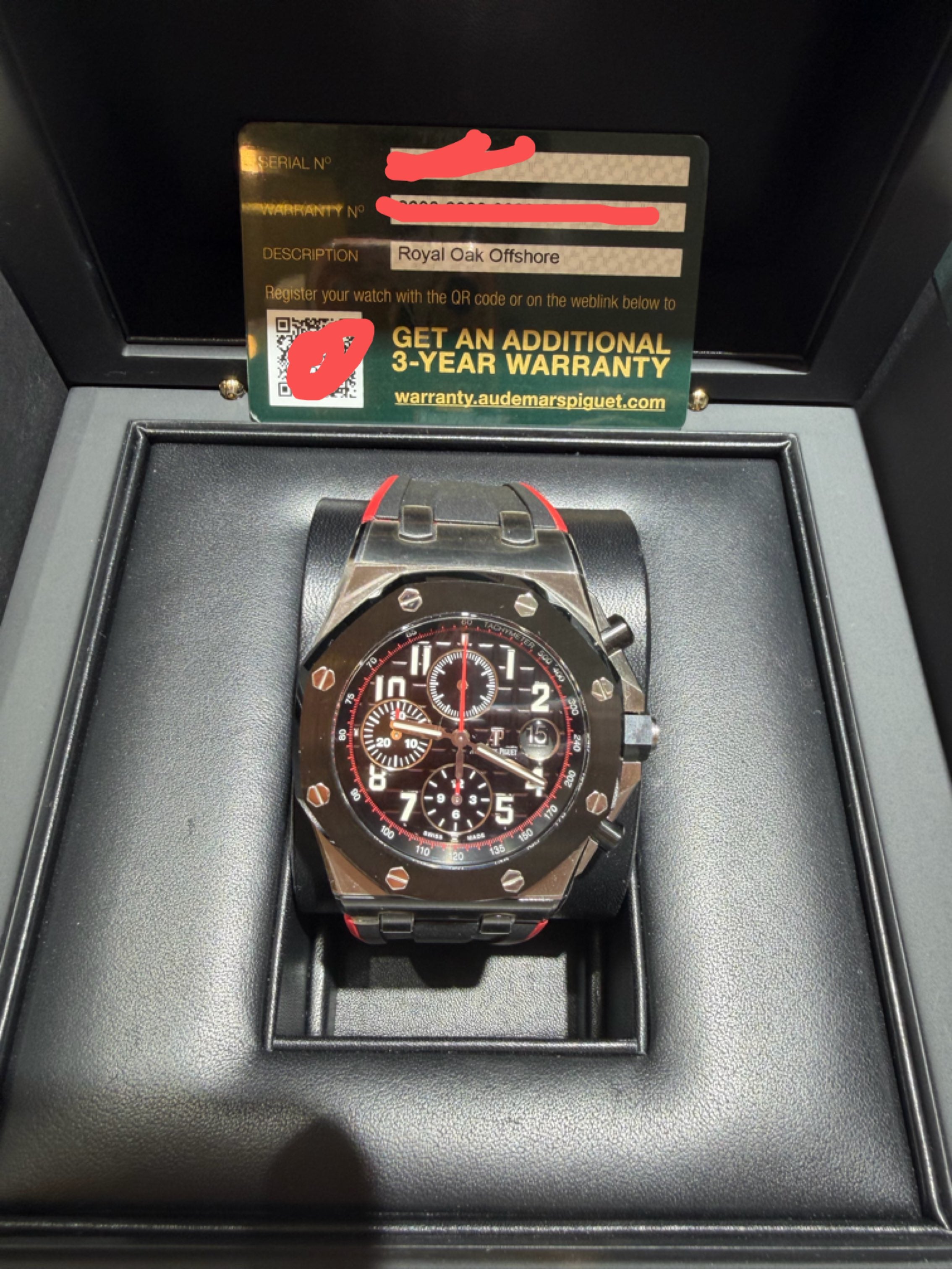 Audemars Piguet Royal Oak Offshore Ref. 26470SO.OO.A002CA.01 vampire 2020 full set