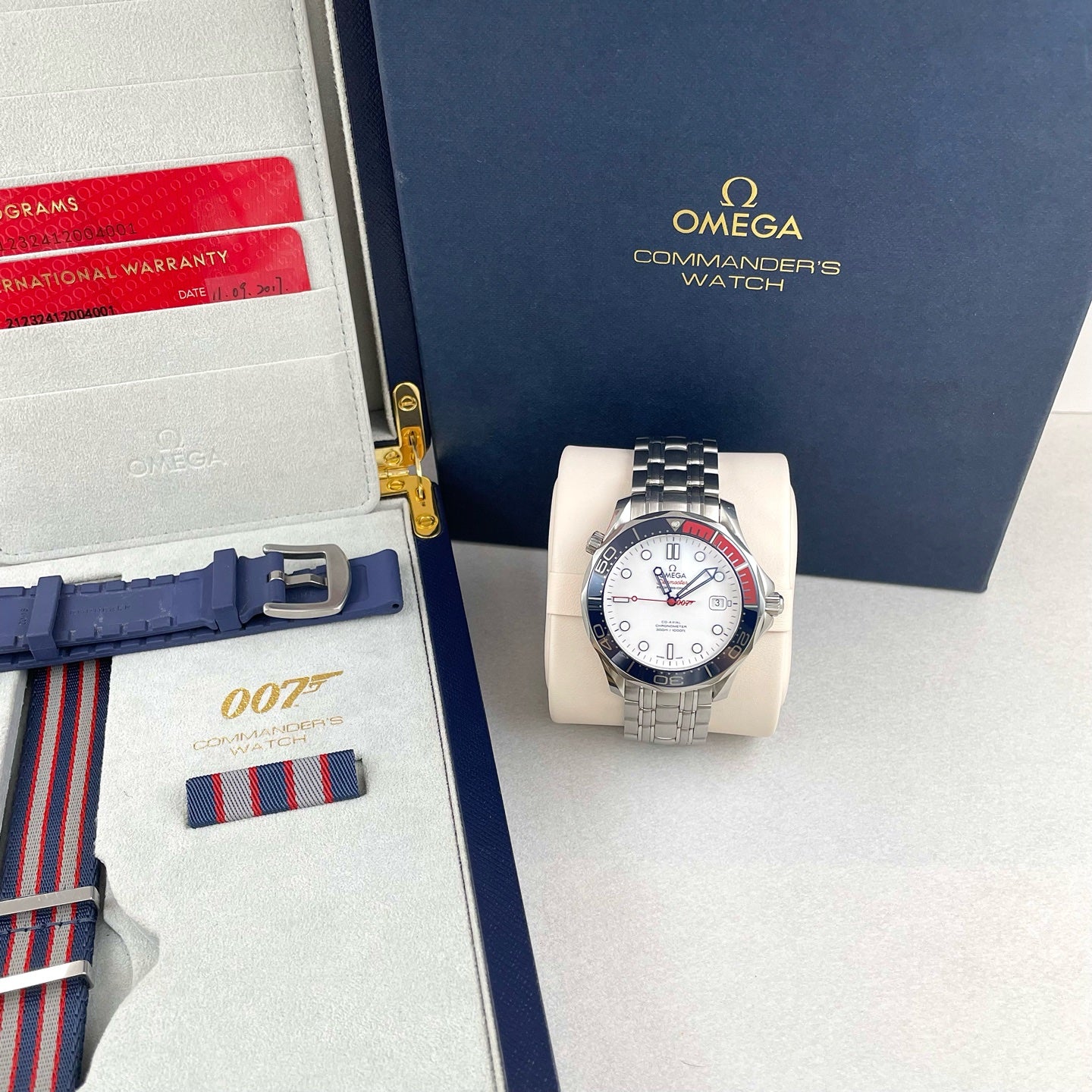 Omega Seamaster 212.32.41.20.04.001 2017 complete set