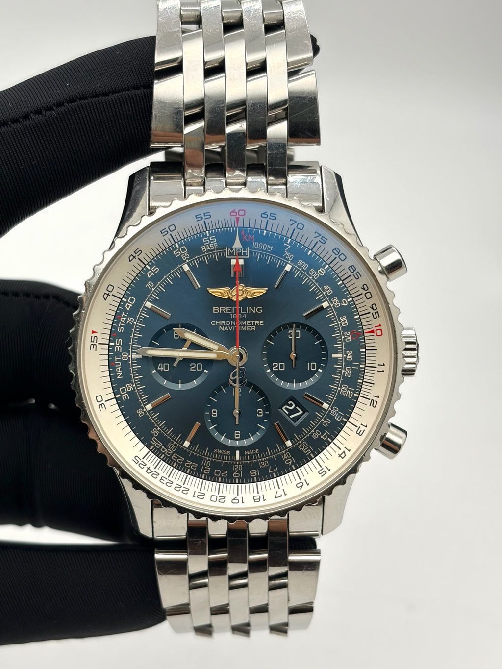 Breitling Navitimer AB0127211C2X1 2020 full set accessories as shown in pictures