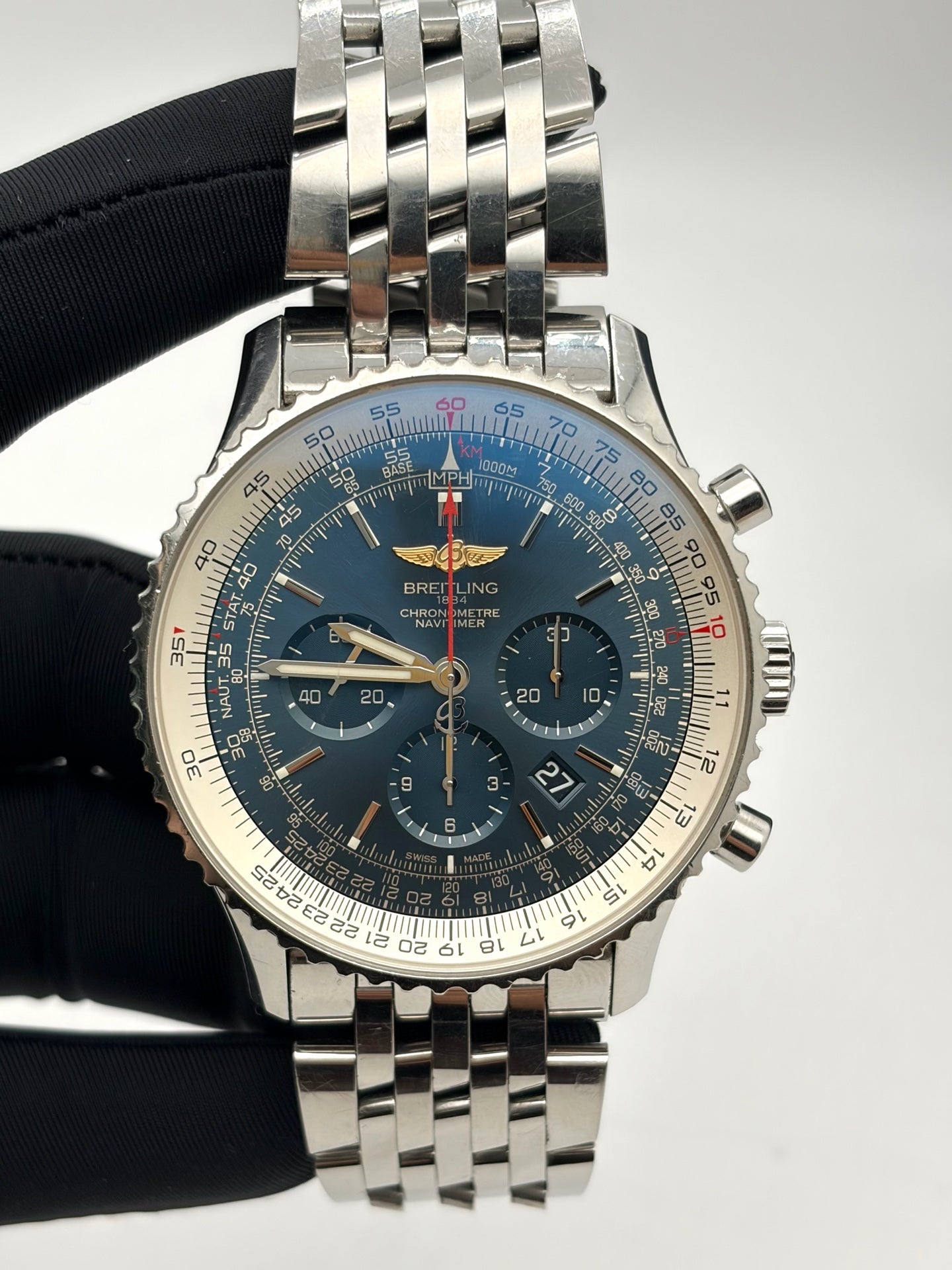 Breitling Navitimer AB0127211C2X1 2020 full set accessories as shown in pictures