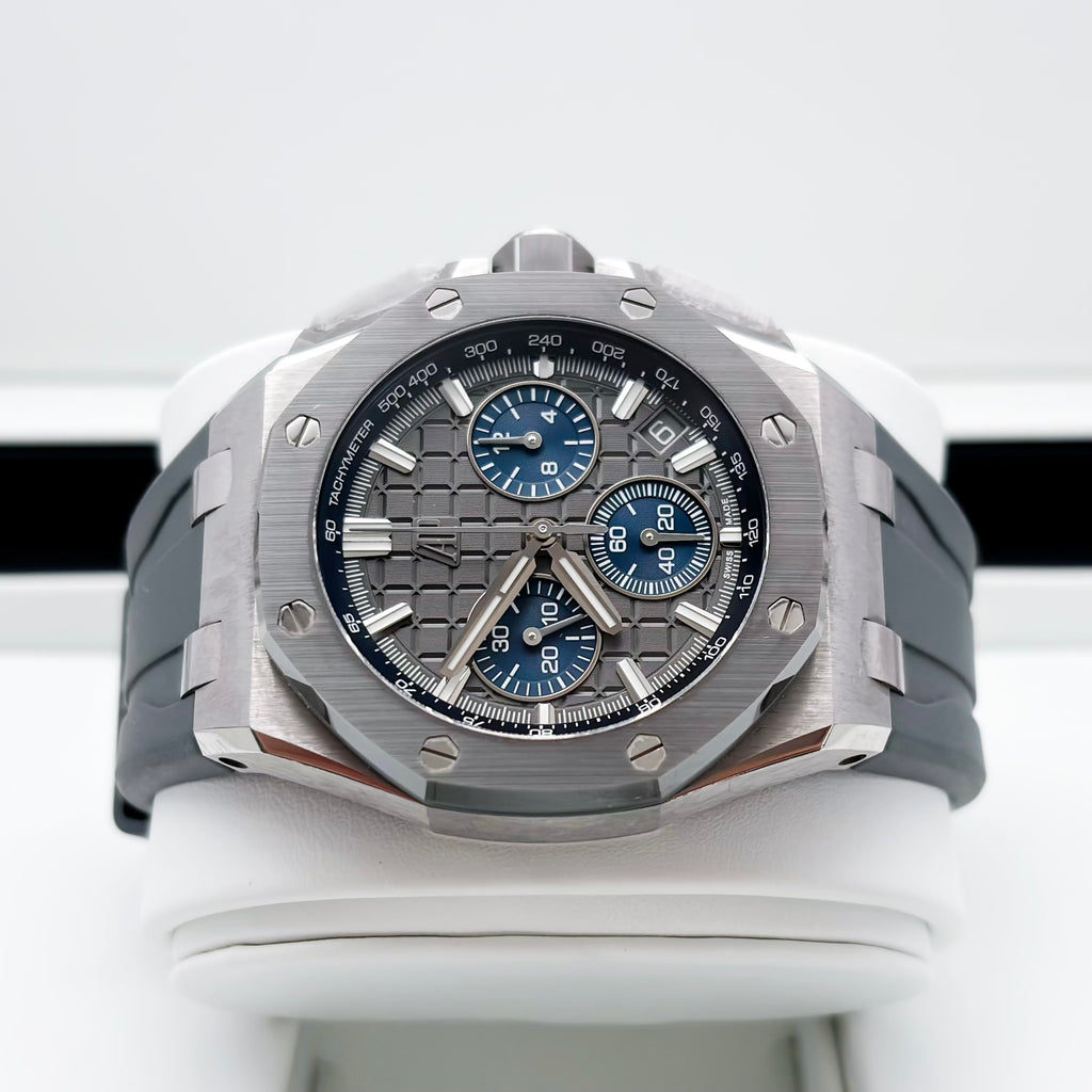 Audemars Piguet Royal Oak Offshore Ref. 26420IO.OO.A009CA.01 Titanium 43mm Automatic Chronograph 2021 Full Set (No Box)