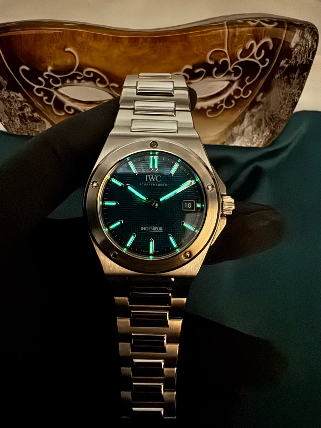 IWC Engineer IW328903 Peacock Green Disk 2024 Complete Set