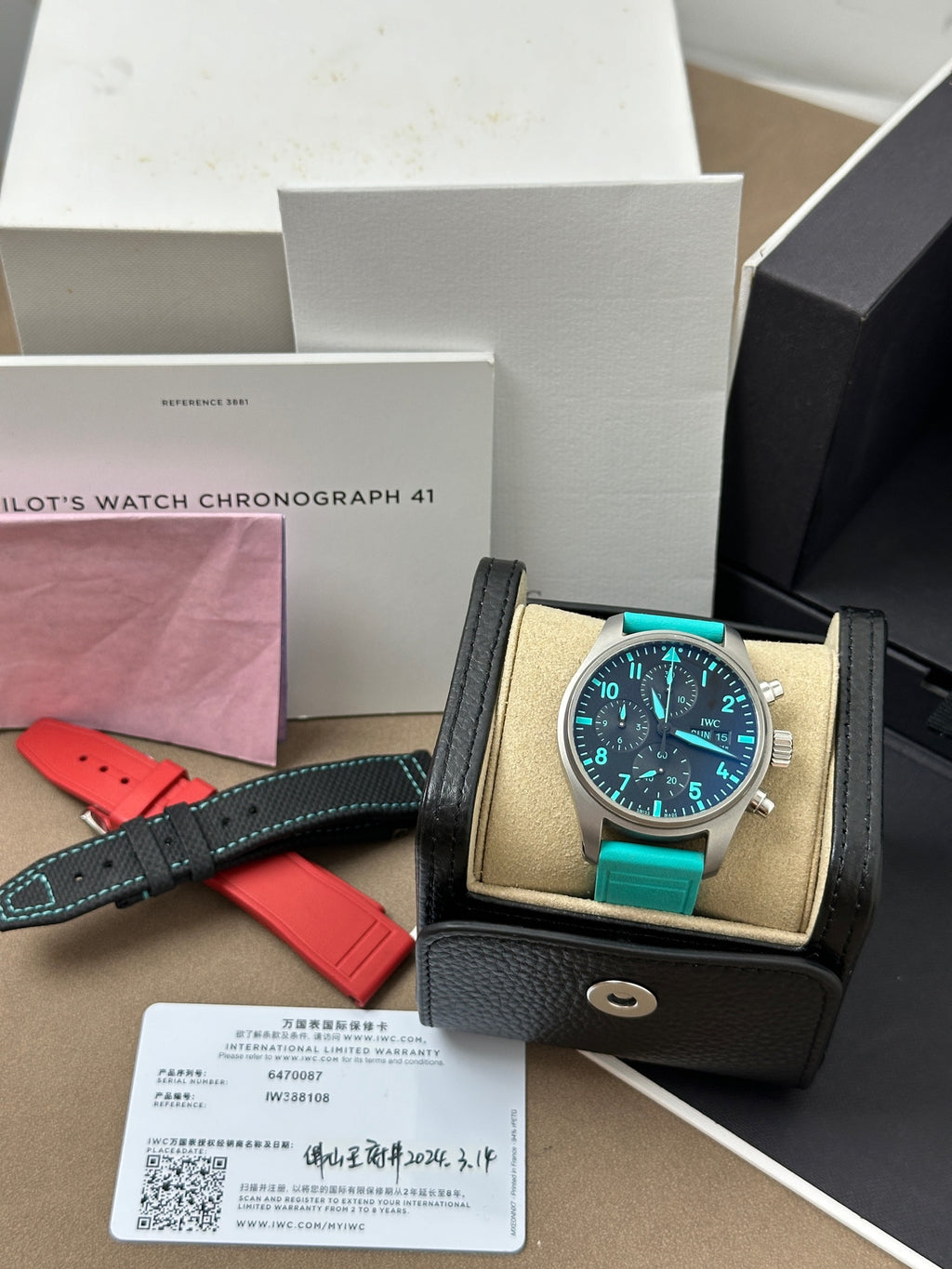 IWC Pilot’s Watch IW388108 full set 2024