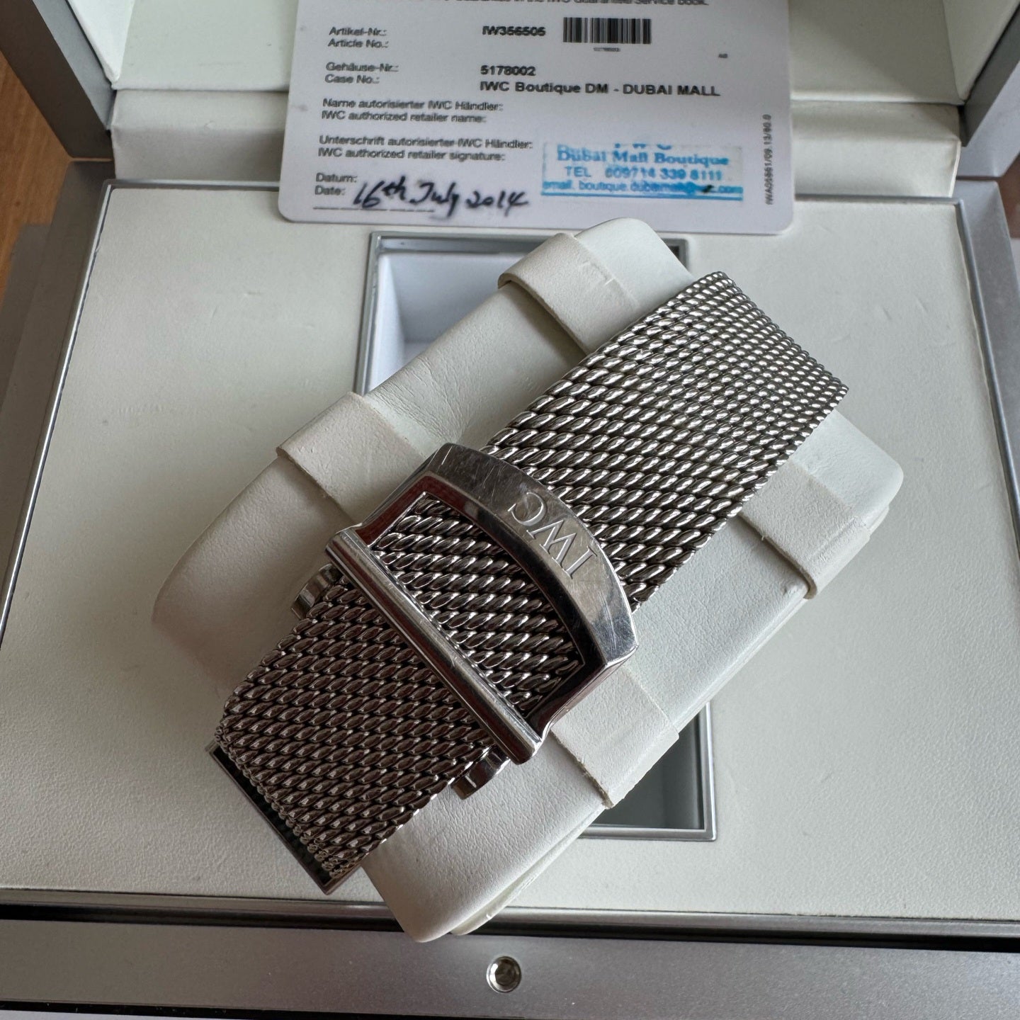 IWC Portofino IW356505 full set 2014