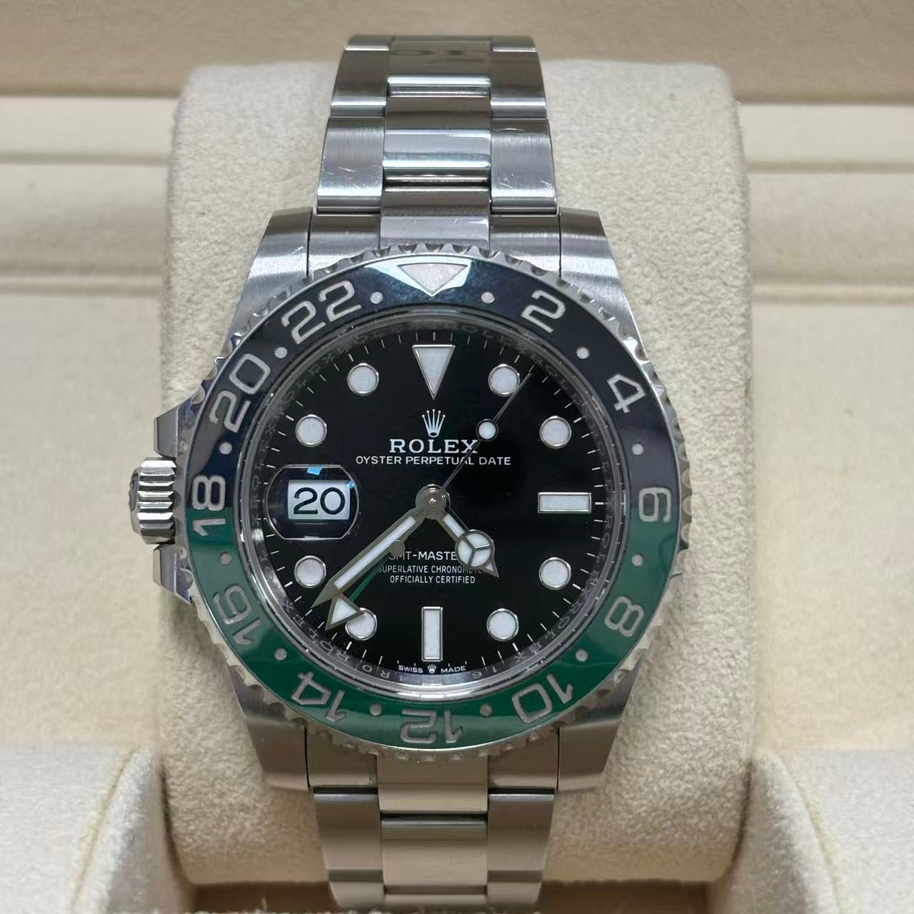Rolex GMT Master II Ref. M126720VTNR-0001 automatic mechanical 40mm 2023 full set full links