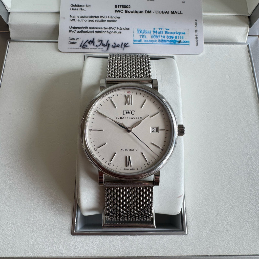 IWC Portofino IW356505 full set 2014