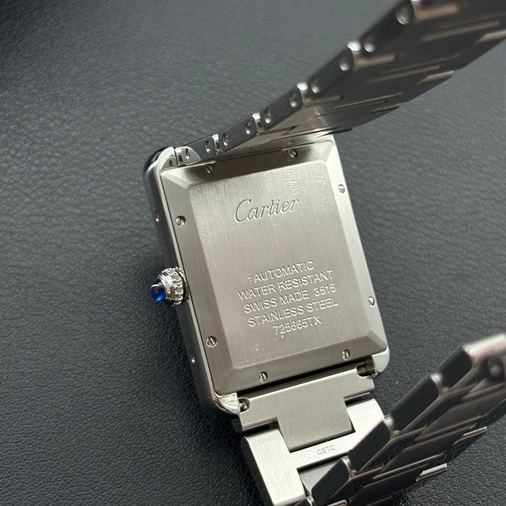 Cartier Tank Solo XL Ref. W5200028 automatic mechanical stainless steel 31x40.85mm