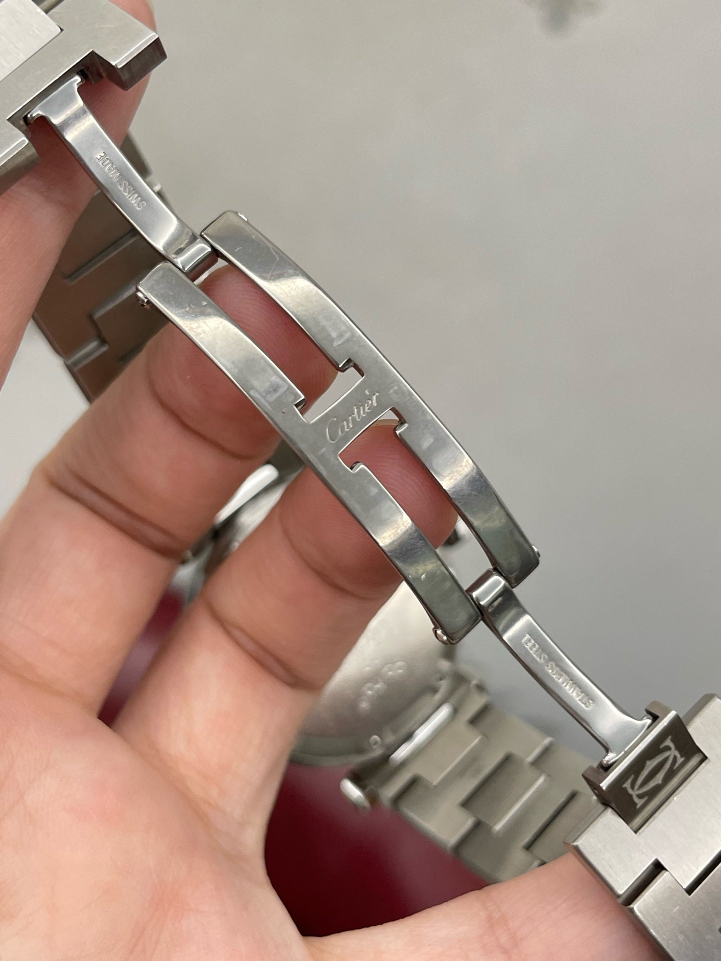 Cartier Pasha W31078M7 warranty card dated 2010