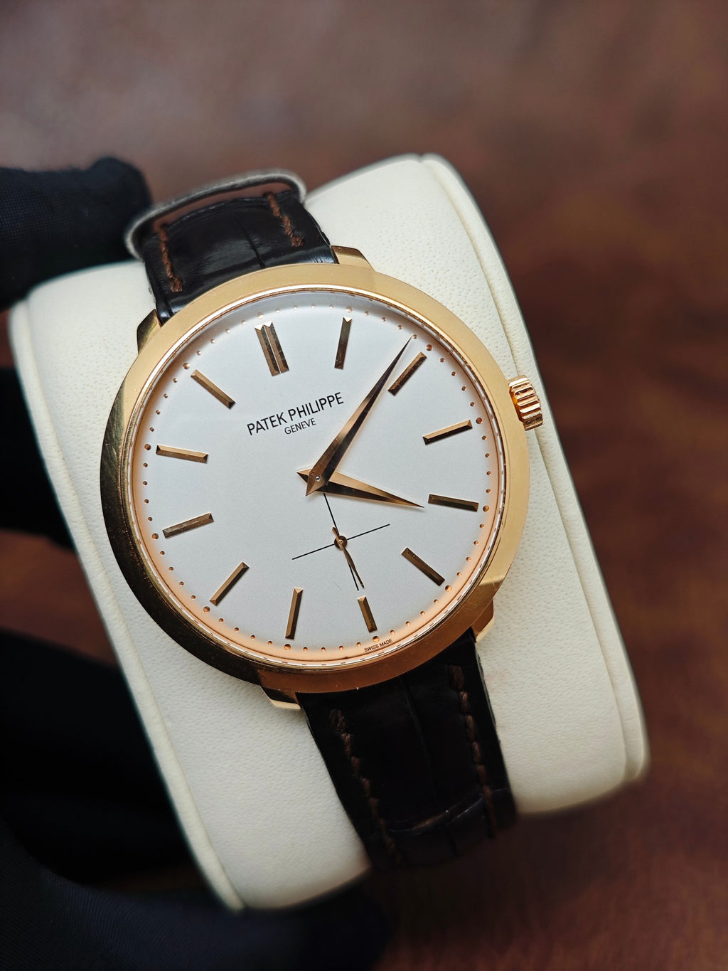 Patek Philippe Calatrava 5123R-001 2015 full set with original wooden box