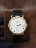 Patek Philippe 3919J Calatrava vintage small seconds yellow gold 33mm watch only