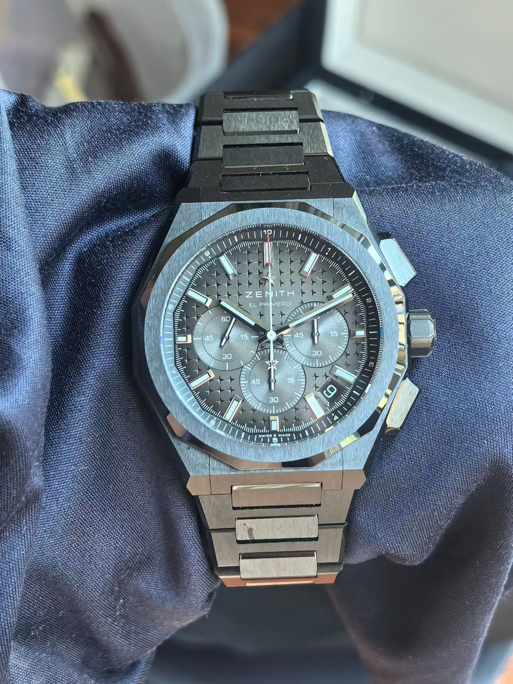 Zenith Peak Series49.9500.3600 two belts all ceramic material 2026 full set brand new
