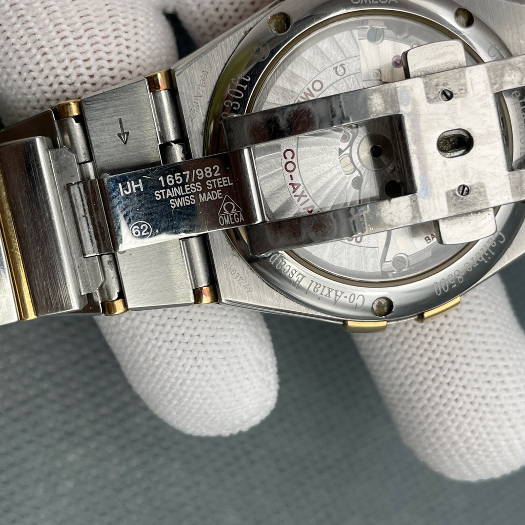 Omega Constellation 123.20.38.21.08.001 automatic stainless steel 18k yellow gold two tone watch only