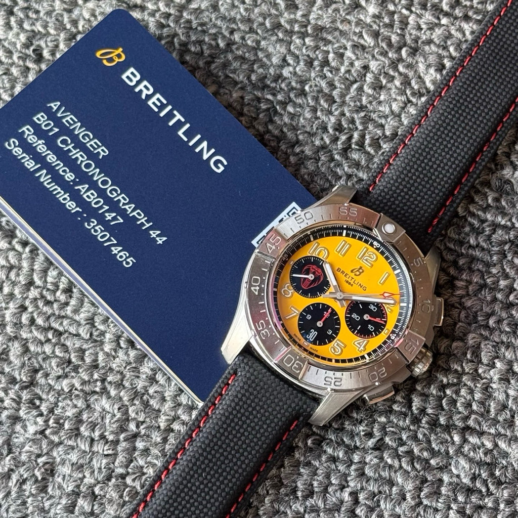 Breitling Avenger AB01474A1L1X1 Red Snake limited edition 2025 full set