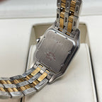 Cartier Santos Panthere vintage quartz watch 26.7mmX26.7mm fits wrist 162mm watch only