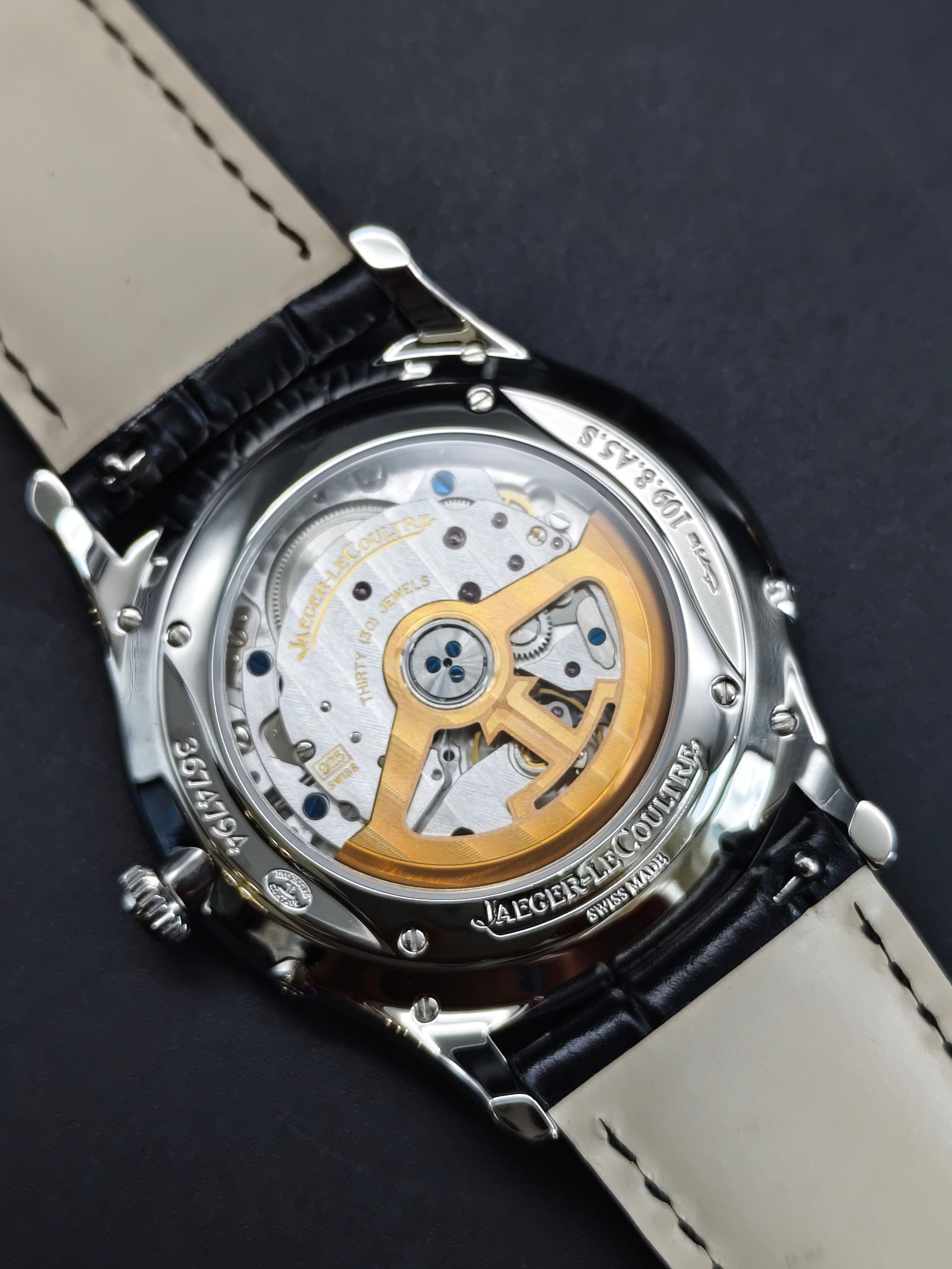 Jaeger LeCoultre Master Ultra Thin Q1368430 full set manufactured in 2022 warranty extended to 2030
